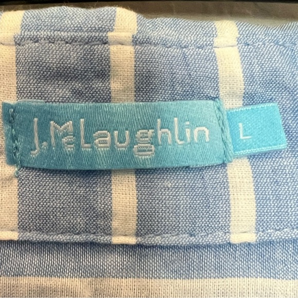 J McLaughlin size Large cotton button down top - Picture 2 of 10
